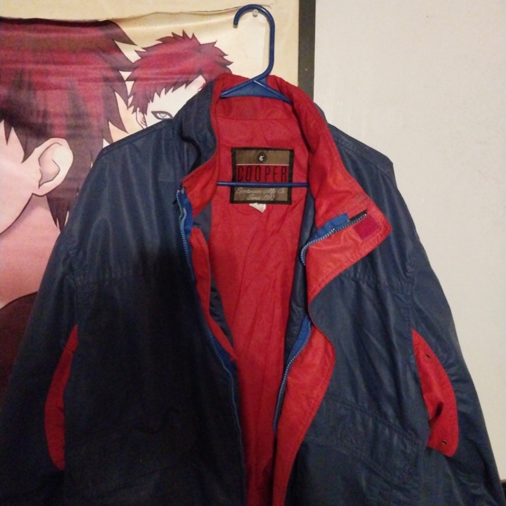 Vintage Cooper Sportswear Mens Light Weight Jacket size XL